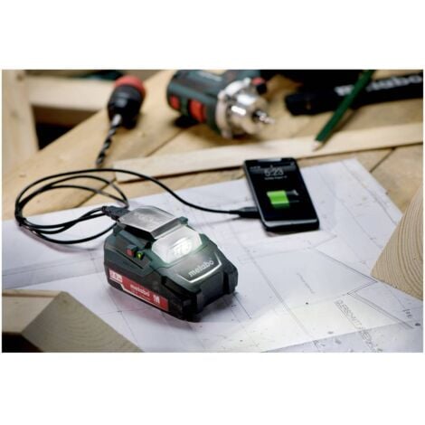 Metabo PA 14.4-18 LED-USB 600288000 Adattatore batteria
