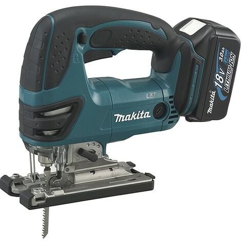 Seghetto alternativo MAKITA 18 V Li-Ion + 2 batterie 3.0 Ah, caricabatteria, valigetta e accessori - DJV180RFJ
