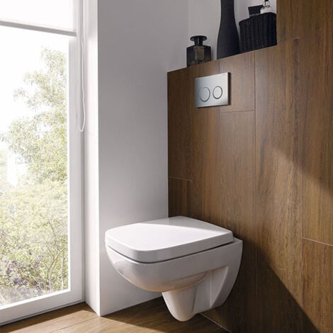 Geberit DUOFIX Sigma 20, placca di comando per WC, bianco e cromato 115.882.KJ.1