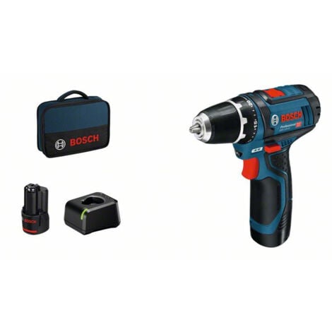 Avvitatore a batteria 12V GSR 12V-15 BOSCH + 1 Batt.2Ah - 060186810F