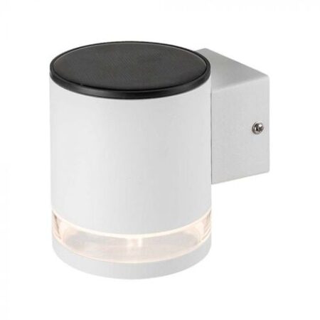 V-TAC VT-1139 Lampada solare LED 1W da Giardino con Pannello fotovoltaico colore bianco 12190112.5mm 3000K IP54 - 23013