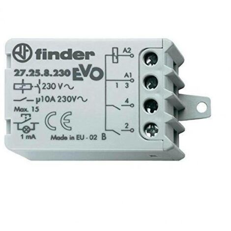Finder relÈ impulsi commutatore 10a 272582300000