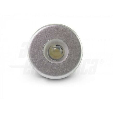 Faretto led alpha elettronica da incasso 0,3w luce fredda 6000k - jo388/020pw