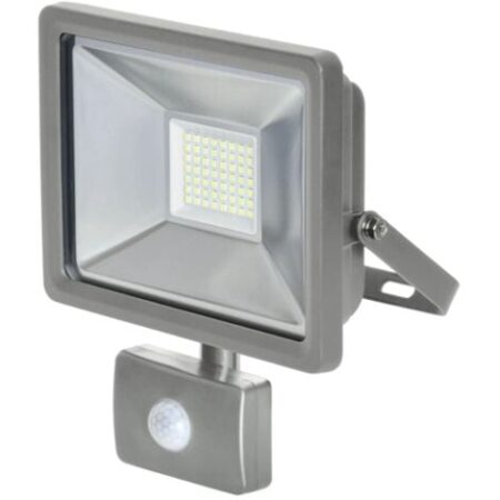 proiettore a led 30w 2250 lumens da muro con rilevatore, ribimex