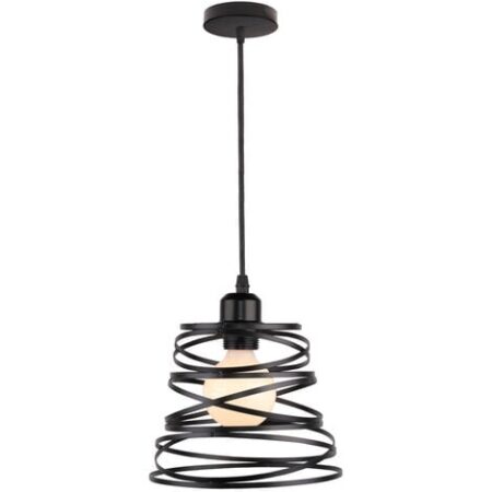 Lampadari a Sospensione Moderni Lampadario Paralume Creativo Design Spirale a Cascata per Camera da Letto Soggiorno Cucina Sala da Pranzo - 1 Pezzo