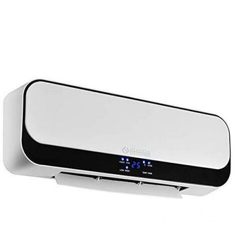 Olimpia splendid termoventilatore ceramico a parete con telecomando splendid caldo up tc-99364