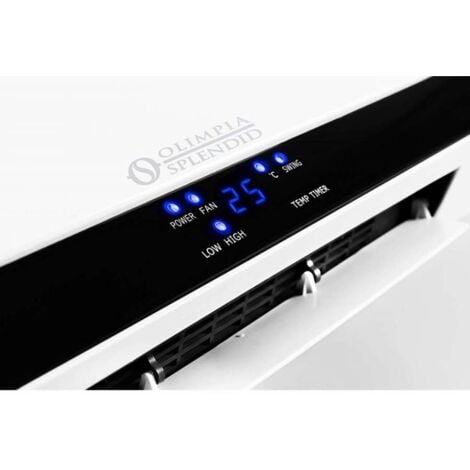 Olimpia splendid termoventilatore ceramico a parete con telecomando splendid caldo up tc-99364