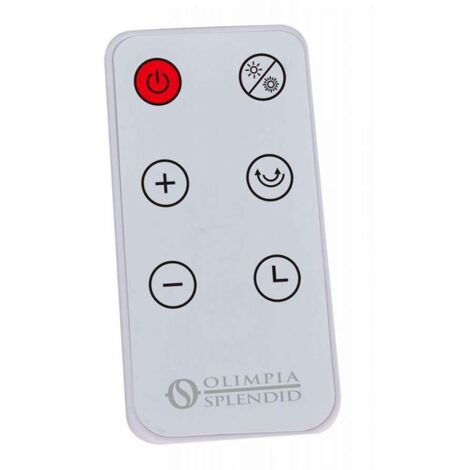 Olimpia splendid termoventilatore ceramico a parete con telecomando splendid caldo up tc-99364