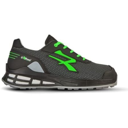 Scarpe Antinfortunistiche UPower Dakota S3  Red Premium Nero/Verde 43