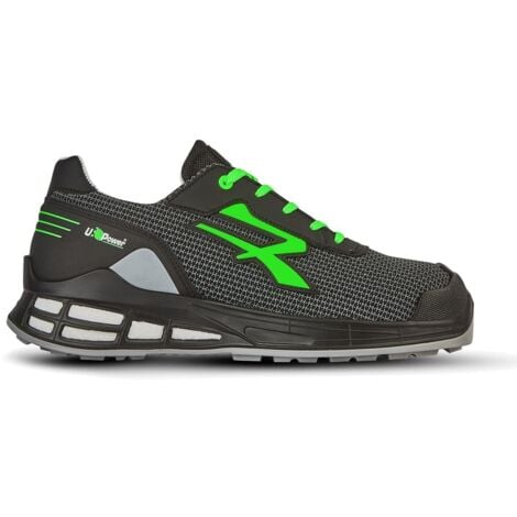 Scarpe Antinfortunistiche UPower Dakota S3  Red Premium Nero/Verde 43