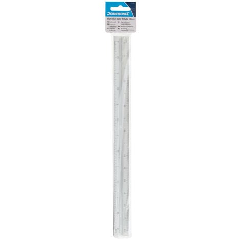 Promozione -Silverline - Righello professionale in lega di alluminio 30CM