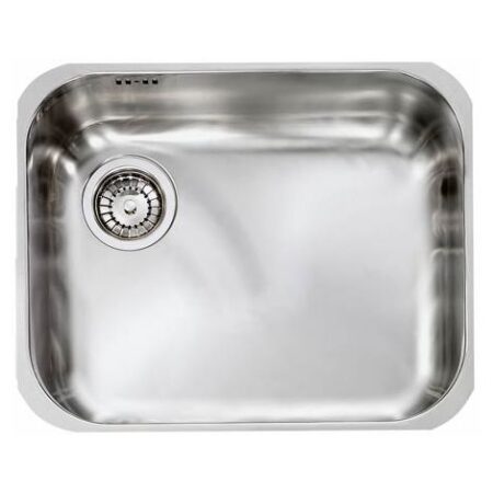 Lavello CINZIA SOTTOTOP 50X40 SX R60  1 vasca ACCIAIO INOX