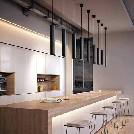 Lampadario Da Soffitto Led Luce Bianca 3 Watt Stile Moderno Nero A11-nf