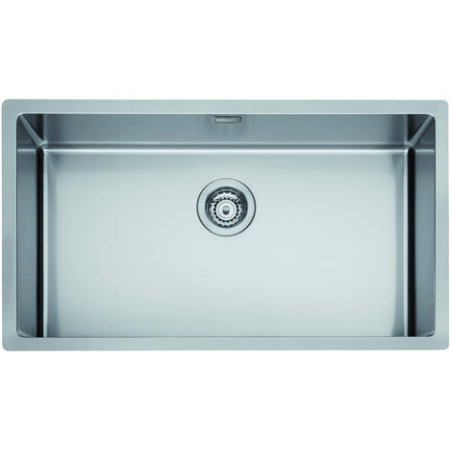 Lavello ICROS 74X44, 1 vasca, ACCIAIO INOX AISI 304-18/10 Made in Italy