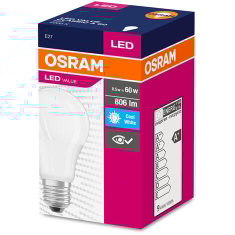 Ledvance/Osram Lampadina LED "Classica" E27 8.5W 806Lm 4000K 200º IP20