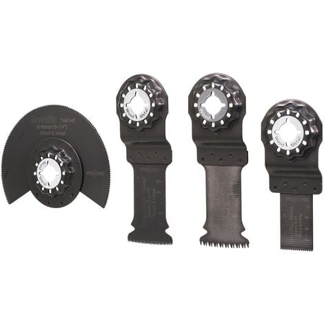 Set di 4 accessori per legno e metallo STARLOCK - Makita B-67480