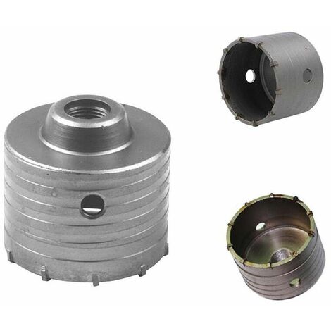 Fresa Muro Carotatrice A Tazza 80mm Attacco Sds Plus 35cm Prolunga Punte Trapano