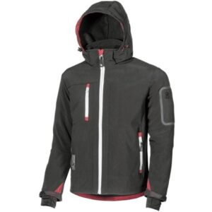 Giacca Da Lavoro Softshell U Power Metropolis Nera Nero L