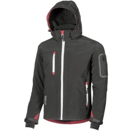 Giacca Da Lavoro Softshell U Power Metropolis Nera Nero L