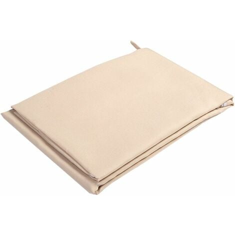 COSTWAY Tettuccio per Dondolo, Tetto di Ricambio per Dondolo da Giardino, Varie Dimensioni e Colori Disponibili (168 x 115 cm, Beige)