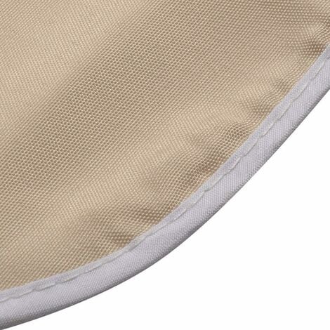 COSTWAY Tettuccio per Dondolo, Tetto di Ricambio per Dondolo da Giardino, Varie Dimensioni e Colori Disponibili (168 x 115 cm, Beige)