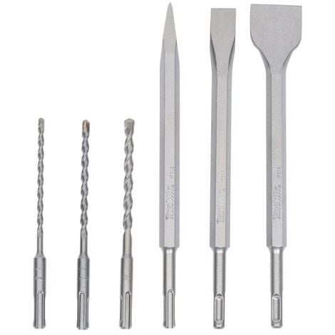 Set di 3 punte e 3 utensili di scalpello SDS-PLUS - Makita D-58920