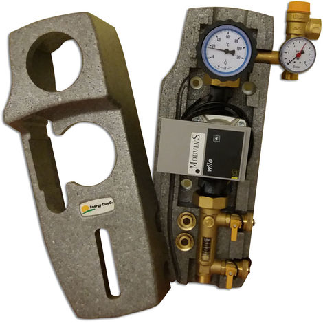 Kit impianto solare termico per stoccaggio di Acqua da Riscaldamento e produzione Acqua Calda Sanitaria, 3-4 persone, termoaccumulo combinato 300 litri