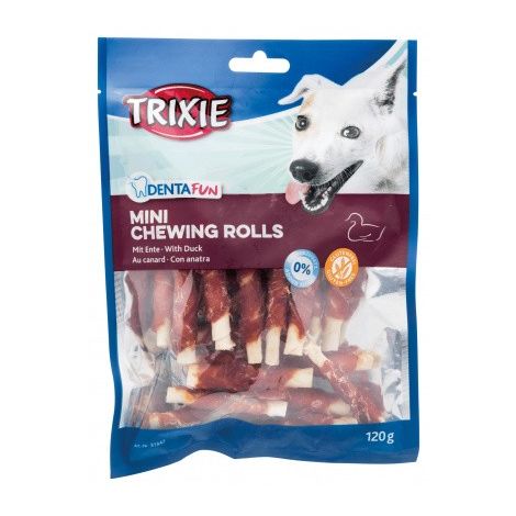 Trixie Dentafun Chewing Rolls Mini con Anatra da 120 gr
