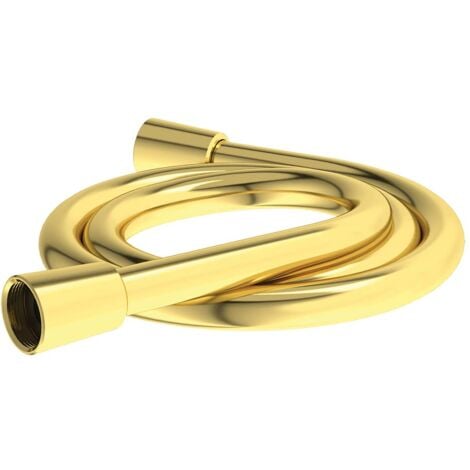Ideal Standard - Idealrain Idealflex - Tubo flessibile per doccia, 1,25 m, colore: Oro spazzolato
