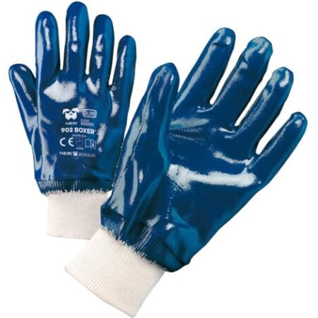 Guanti da lavoro Neri 902 Boxer - 10 (XL) - Weiß und Blau