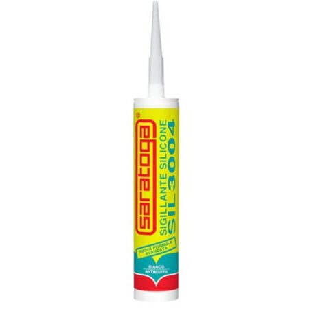 Silicone Saratoga antimuffa bianco sil 3004