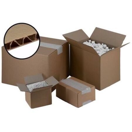 IMBALLAGGI 2000 - Scatole Cartone a Onda Singola 25x20x20cm, Pack 10Pz, Scatoloni per Trasloco, Spedizioni e Imballaggio, Scatole Trasloco e Cartoni Resistenti e Durevoli, Scatola Cartone per Deposito