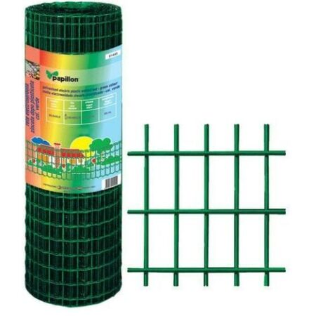 RETE PAPILLON "ENCLOSE" 50X75MM H100CM PLASTIFICATA(R.H99)  25MT