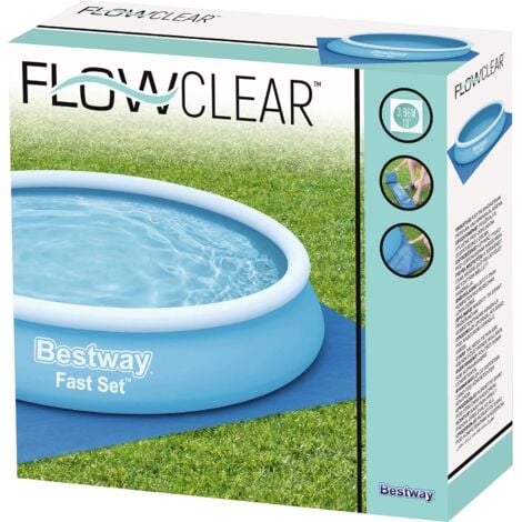 Bestway Telo di Protezione per Piscina Flowclear  396x396 cm