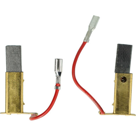 vhbw 2x spazzola in carbone 15,3 x 7,9 x 4,9mm compatibile con Stihl HSE 71, HSE 60, HSE 61, HSE 52 tosasiepi