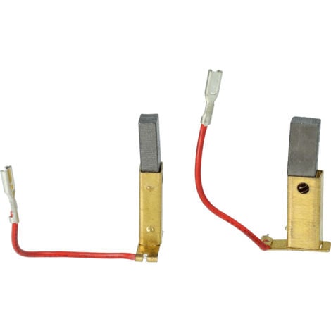 vhbw 2x spazzola in carbone 15,3 x 7,9 x 4,9mm compatibile con Stihl HSE 71, HSE 60, HSE 61, HSE 52 tosasiepi