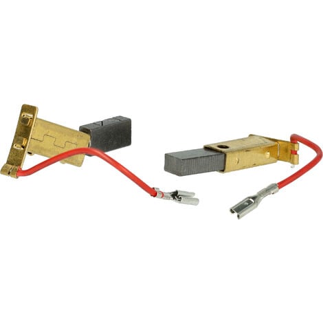 vhbw 2x spazzola in carbone 15,3 x 7,9 x 4,9mm compatibile con Stihl HSE 71, HSE 60, HSE 61, HSE 52 tosasiepi