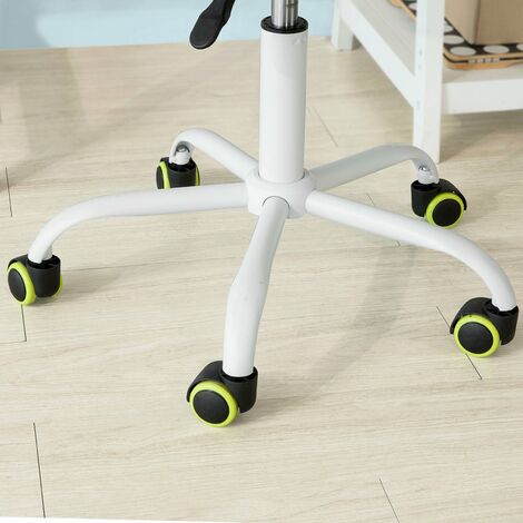 SoBuy Sedia girevoli per scrivania Sedia cameretta Altezza 46-58cm Verde FST64-GR
