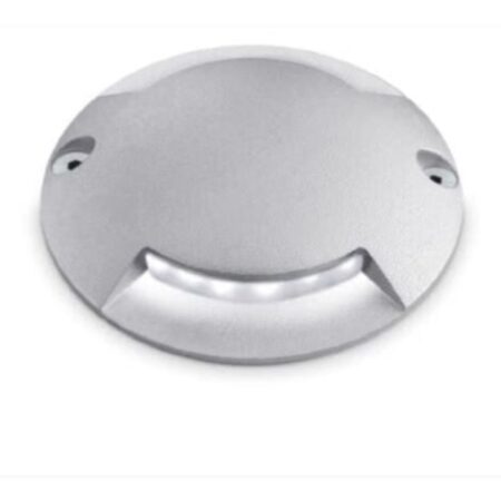 Faretto led calpestabile century pavi 0.80w 3000k argento brillantato - pavi2l-087030