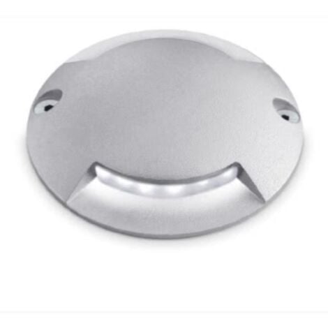 Faretto led calpestabile century pavi 0.80w 3000k argento brillantato - pavi2l-087030