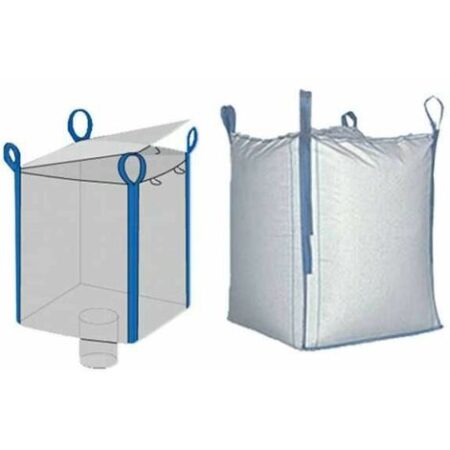 Saccone Macerie cm 91X91 h 120 Bretelle 4 Valvola