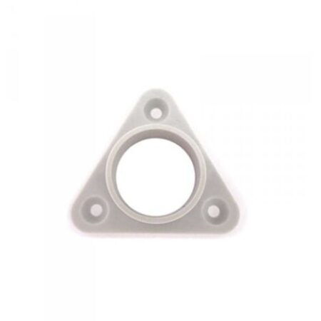 Gancio Supporto per Fissaggio da Parete in Armadio del Profilo Barra Alluminio BA6001 come Tubo Bastone Appendiabiti