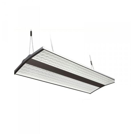 Pannello Led Rettangolare A Sospensione 40W 80X30 Stile Moderna Con Curva