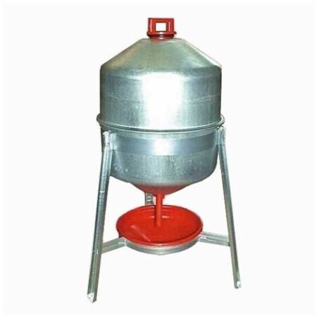 Abbeveratoio Polli Acciaio Supporto L 30