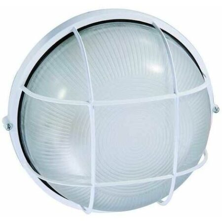Plafoniere Alluminio Blinky Sole Tonda Bianca 100 Watt