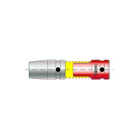 KS Tools  Set di bussole per avvitatore da 1/2''  corte