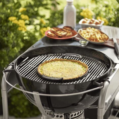 Weber Piastra 7421 in Ghisa Nera per Gourmet BBQ System - Accessorio Barbecue