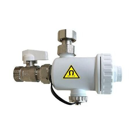 DEFANGATORE MAGNETICO SOTTO CALDAIA BIANCO Misura: 3/4"
