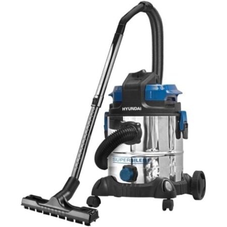 aspiratore solidi liquidi silenziato elettrico hyundai 1000w 20 lt 26,7 l/s - 45025
