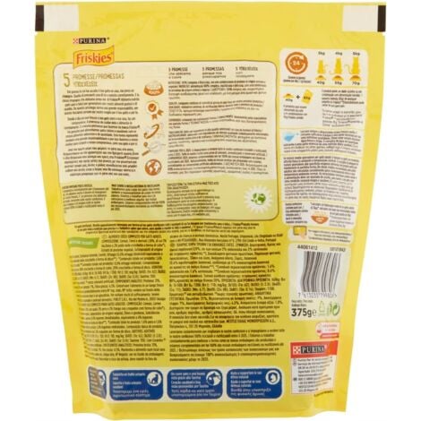 FRISKIES CROCCHETTE PER GATTI STERILIZZATI 375 GR TACCHINO POLLO E VERDURE